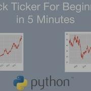 Quick Stock Graph In Python Beginner Tutorial