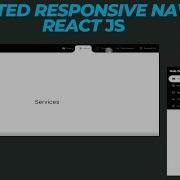 React Responsive Animated Navbar Tutorial With Source Code How To React Routing Navbar
