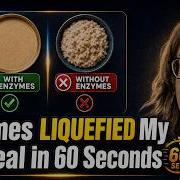 I Poured Enzymes Into Oatmeal And Watched It Liquefy In 60 Seconds