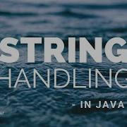 STRING Handling In JAVA 28 Replace Old Character With New One