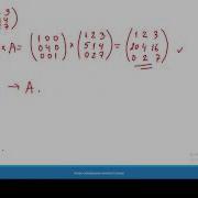 Elementary Matrices Row Equivalent Matrices Lecture 5