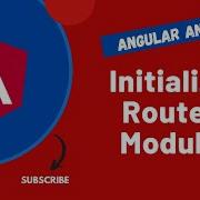 14 Инициализация модуля маршрутизатора и маршрутов в новом проекте Angular Angular16