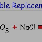 Introduction To Double Replacement Reactions