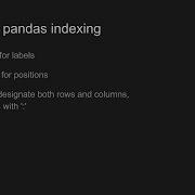 A Minimalist S Guide To Slicing And Indexing Pandas DataFrames