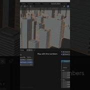 Создайте город в Blender менее чем за 1 минуту 3D рендеринг урок