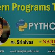 4 Pattern Programs Tricks In Python Python Tutorial By Mr Srinivas