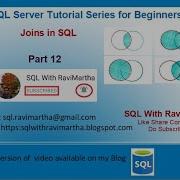 JOINS In SQL Inner Join Left Join Right Join Full Join SQL Beginner Series Part 12