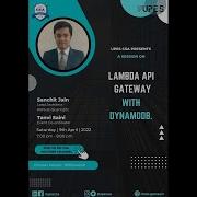 LAMBDA API GATEWAY WITH DYNAMODB