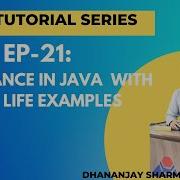 EP 21 Java Tutorial Inheritance In Java With Real Life Examples