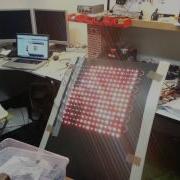 Fire Animation LED Panel With Fadecandy