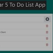 Angular 5 To Do List App Within 30 Minutes