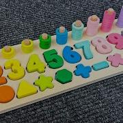 Find The Missing Numbers And Shapes With A Montessori Activity Puzzle