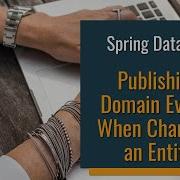 Spring Data JPA публикация событий домена при изменении сущности