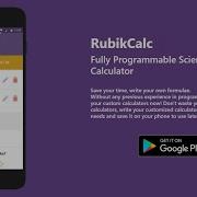 RubikCalc Programmable Custom Formula Calculator App For Android