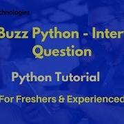 Fizz Buzz Python Interview Question Python Tutorial For Beginners