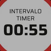 Interval Timer 55 Seconds Intervals No Music