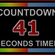 41 Seconds Timer Countdown Full HD 1080p Background Relaxing Music