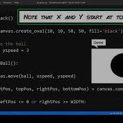 Bouncing Ball In TKinter Python