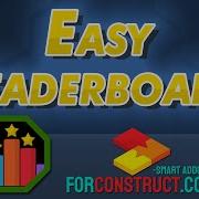 It S Easy To Make A Leaderboard In Construct Engine
