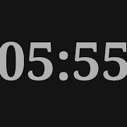 5 Minutes 55 Seconds Countdown Timer