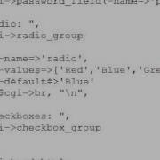 Perl Tutorial 55 CGI Pm Generate Forms On The Fly