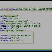 4 Android Foreground Service