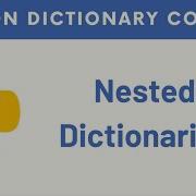 6 Python Dictionary Creating And Accessing Nested Python Dictionary With Exercise