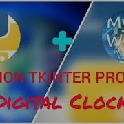 Digital Clock Project Tkinter Project Python GUI Project Python Project