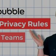 Bubble Io Security Unlocked How To Set Up Privacy Rules For Teams Organizations