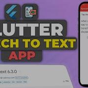 Flutter Speech To Text Tutorial Voice Recognition App IOS Android Tutorial