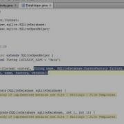 Android 9 SQLiteOpenHelper