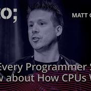 What Every Programmer Should Know About How CPUs Work Matt Godbolt GOTO 2024