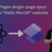 Power Pages Single Page Apps Create A Hello World Website