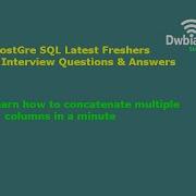 Learn How To Concatenate Multiple Columns In A Minute PostgreSQL Tutorial