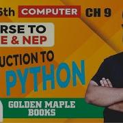 Log In Computer CH 9 Introduction Of Python Class 6 Golden Maple Books