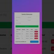 Build An Invoice Generator Web App With JavaScript Tailwind CSS Full Tutorial Invoicegenerator