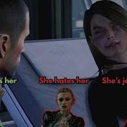 Mass Effect 3 Ashley Says This About Tali Jack And Miranda Romance