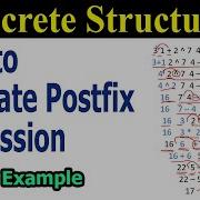 How To Evaluate Postfix Expression Without Stack