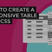 How To Create A Responsive Table With CSS Step By Step