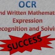 Hand Written Mathematical Expression Recognition And Solving Using Python OCR