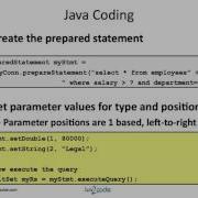 JDBC Tutorial Part 5 Prepared Statements Full Hd