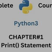 3 Running First Python3 Program Print Statement Urdu Hindi