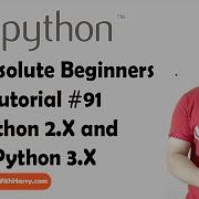 Python 2 X Vs Python 3 X Python Tutorials For Absolute Beginners In Hindi 91