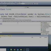 Text Box Command Button And Label Control And Val And Msgbox Function In VB NET