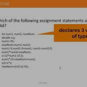 Introduction To Programming With Java 4 Variable Declaration Assignment
