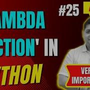 Lambda Function In Python Complete Python Tutorial For Beginners In Hindi With Notes 25