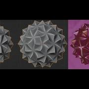 Как использоватьVector Rotate для изгиба каждой грани отдельно индивидуально с помощью Geometry Node