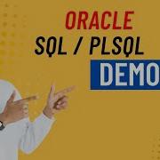 Oracle SQL PLSQL Demo