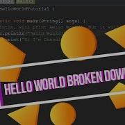 Java Tutorial 1 Hello World Print Statements Coding W Chandler