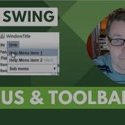 Swing JMenu And JToolbar